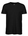 Heren T-shirt V Hals Neutral O61005 Zwart